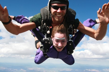 Events and Adventures Sky Diving for Singles
