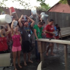 Ice Bucket Challenge singles houston